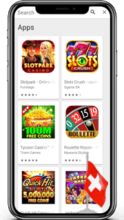 Casino Apps für die Schweiz